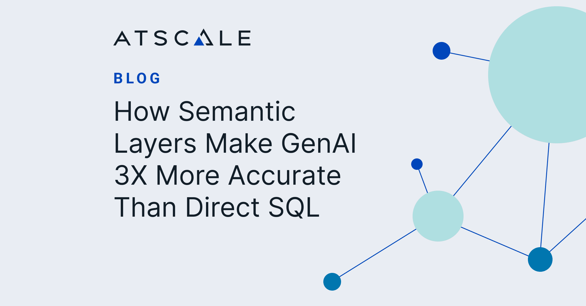 How Semantic Layers Make GenAI 3X More Accurate Than Direct SQL