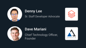 Headshots of: Denny Lee and Dave Mariani